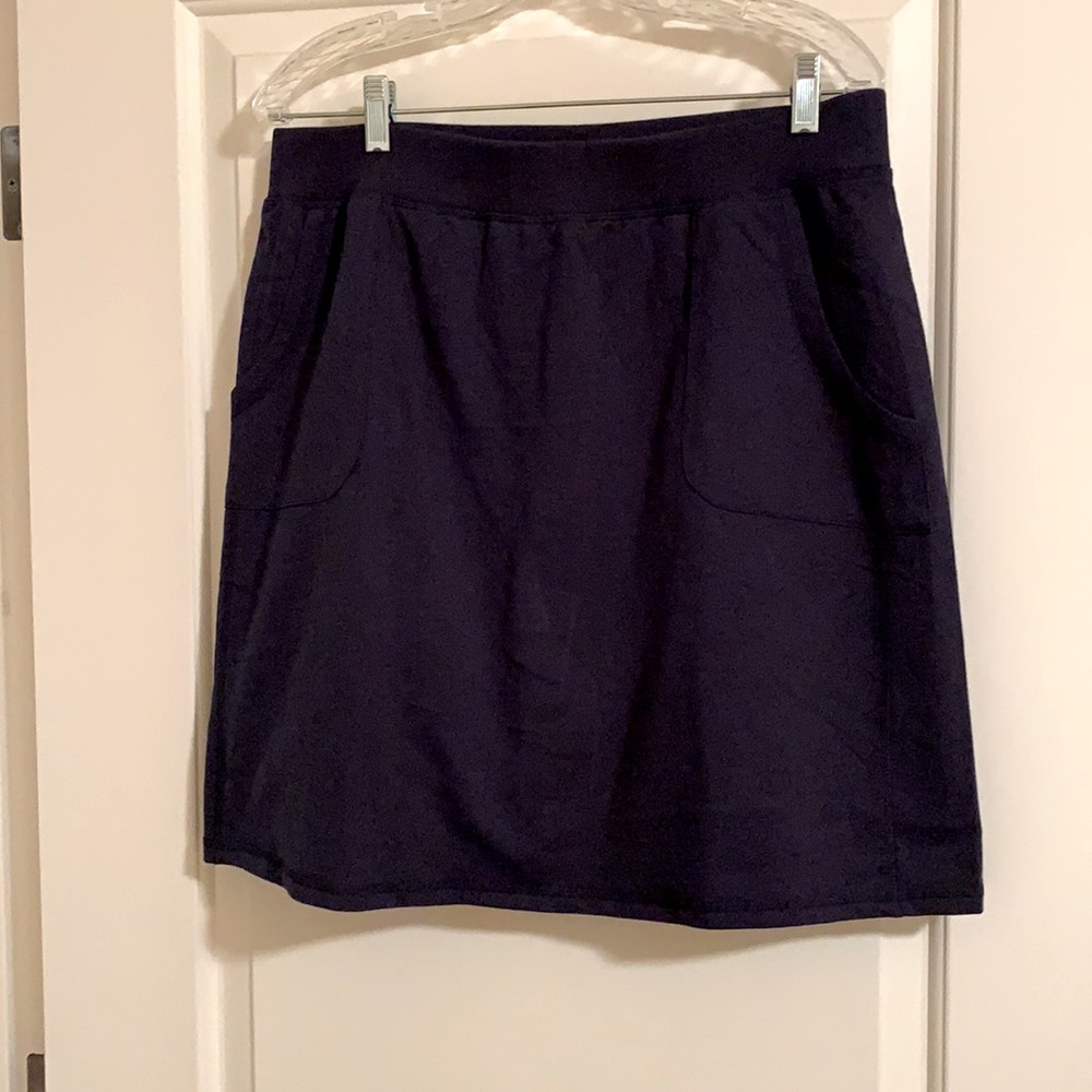 Magellan’s Navy Knit Skort